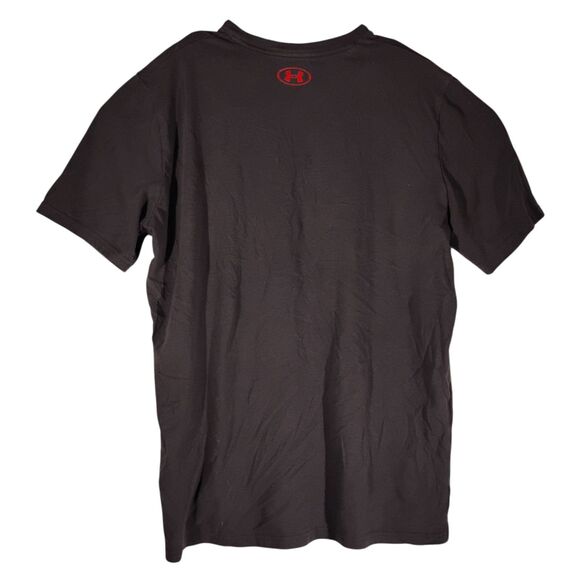 Project Rock Under Armour tshirt mens XL XLarge black iron paradise brahma bull - Picture 2 of 9